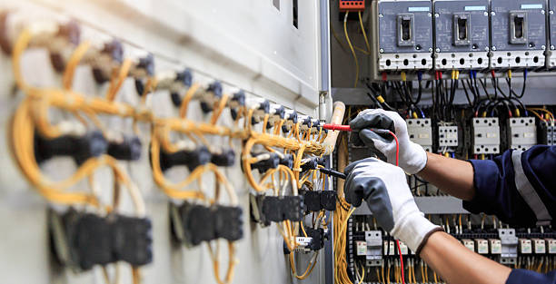 Professional Electrician technician working in Margate, FL